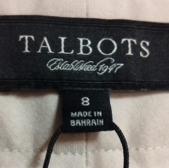 Talbot's Signature Khaki Trousers - Picture 4 of 6